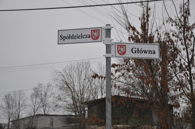 ul. Spółdzielcza i ul. Główna